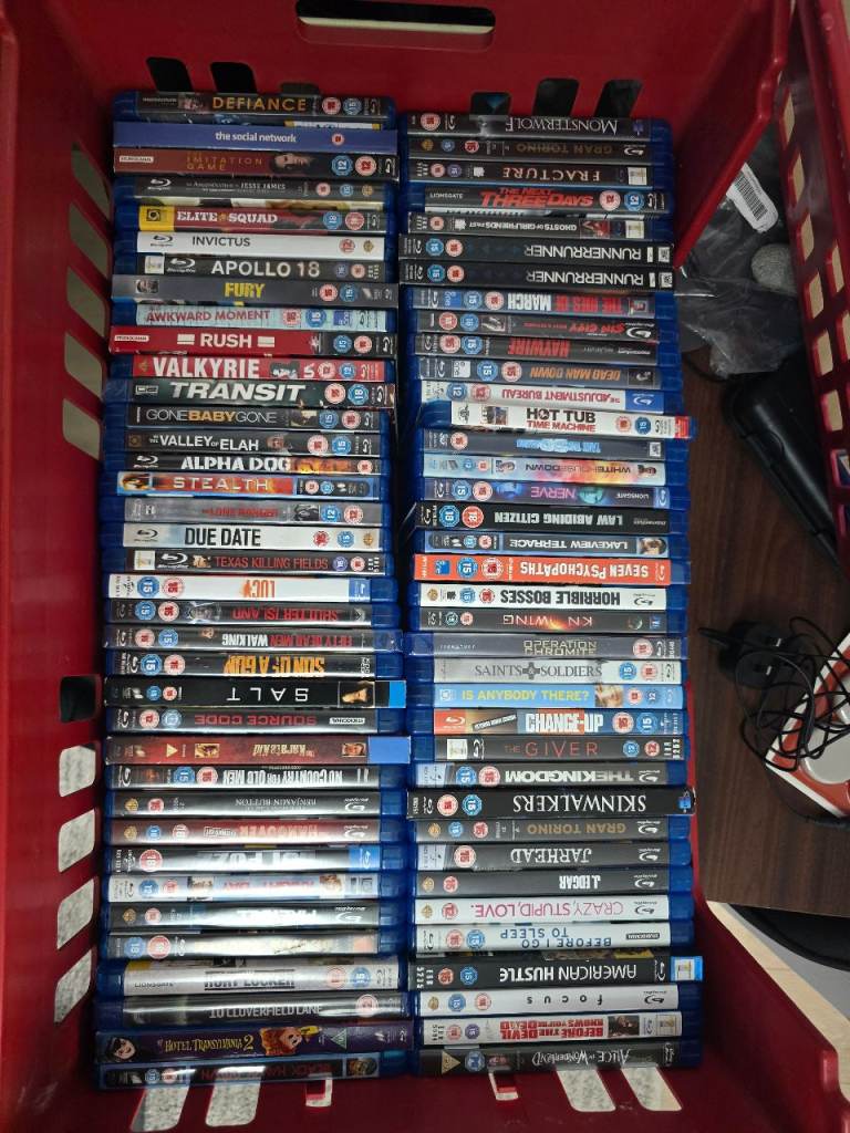 134 Blu-ray Movies 