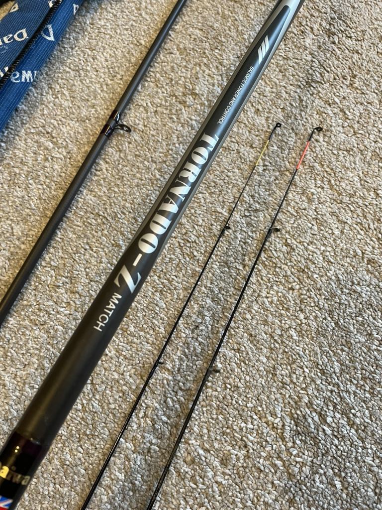 Daiwa Tornado - Z Match 11' 9" / 3.59m Medium Quiver Fishing Rod