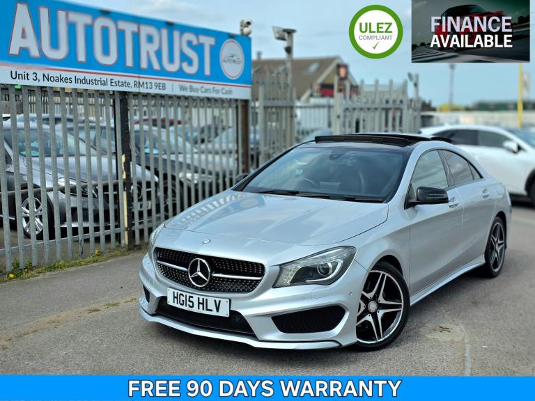2015 Mercedes-Benz CLA CLA 220 CDI AMG Sport 4dr Tip Auto SALOON Diesel Automatic
