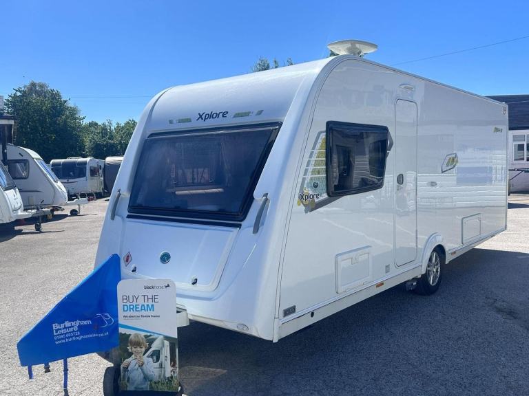 Elddis Xplore 554  1350 Kg Laden / Whale Heating System / Transverse Island Bed