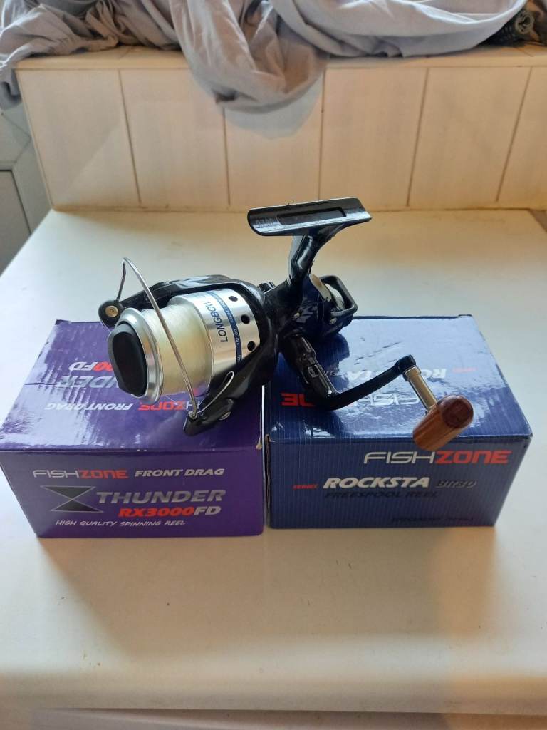 Okuma and Fishzone Fishing Reels Joblot