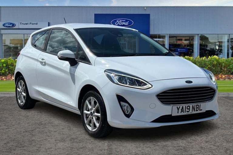 2019 Ford Fiesta 1.1 Zetec 3dr- With Satellite Navigation Manual Hatchback Petrol Manual