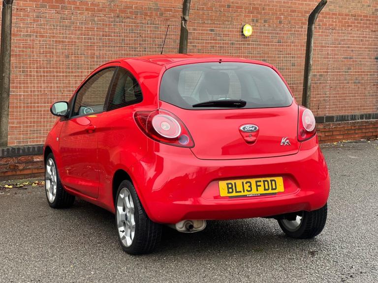 2013 Ford Ka 1.2 Zetec 3dr [Start Stop] HATCHBACK PETROL Manual