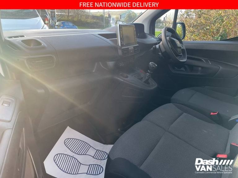 2022 Peugeot Partner BlueHDi 1000 Professional Premium Panel Van Diesel Manual