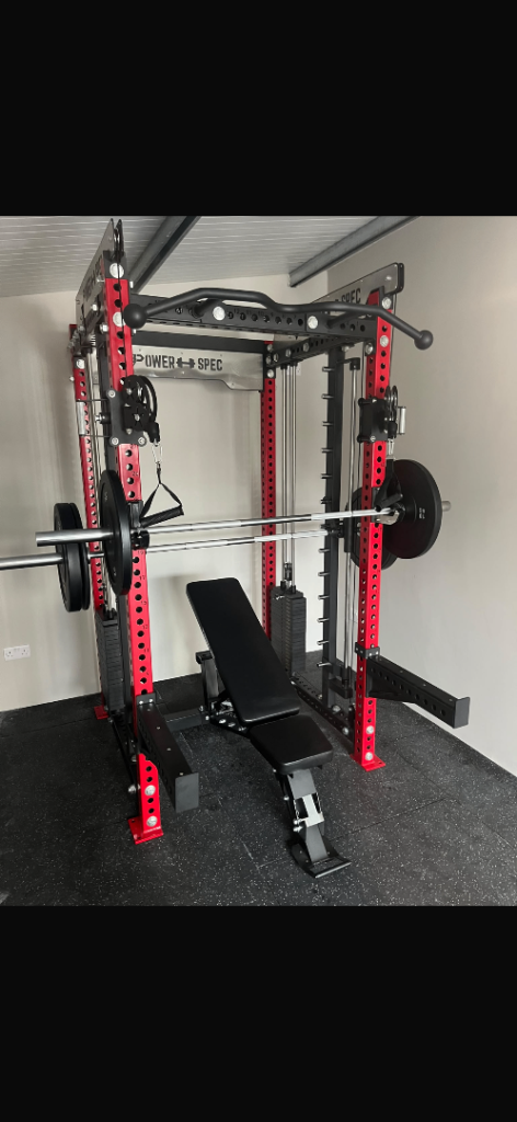 Smith Machine/Functional Trainer Rack-100kg Stack