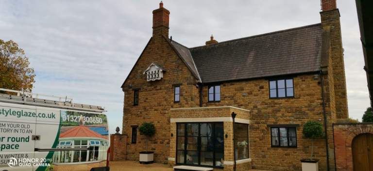 Aluminum Windows Black 