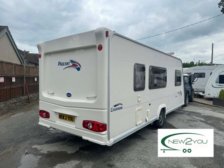 2007 Bailey Pageant Champagne 4 Berth Caravan - STOCK NO H078