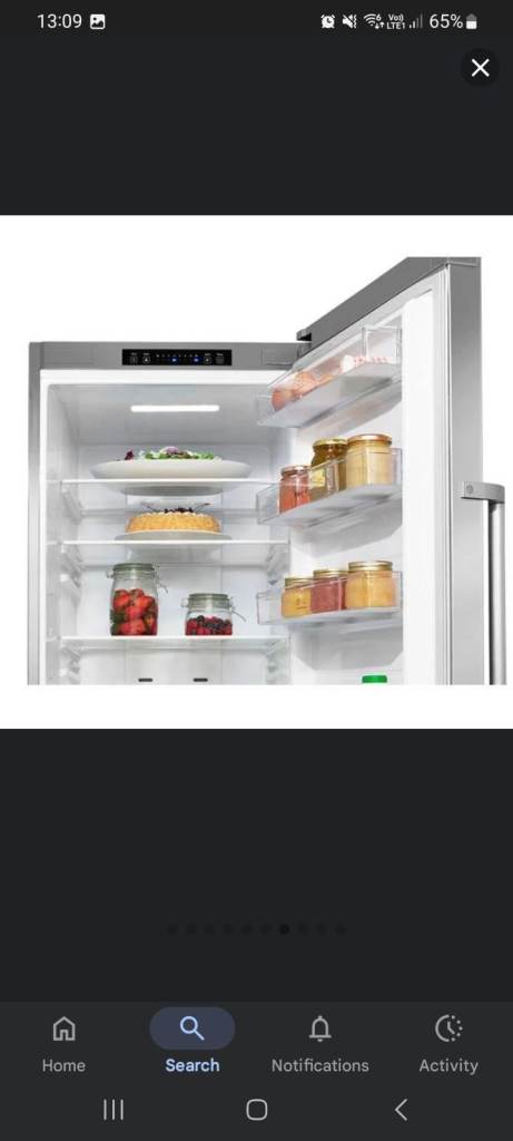 Fridge freestanding 