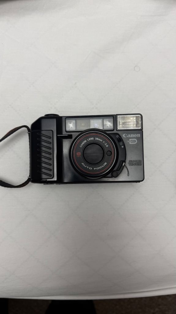 Vintage Canon 35mm Autofocus Film Camera – Canon AF35M / Sure Shot – For Parts/Not Working