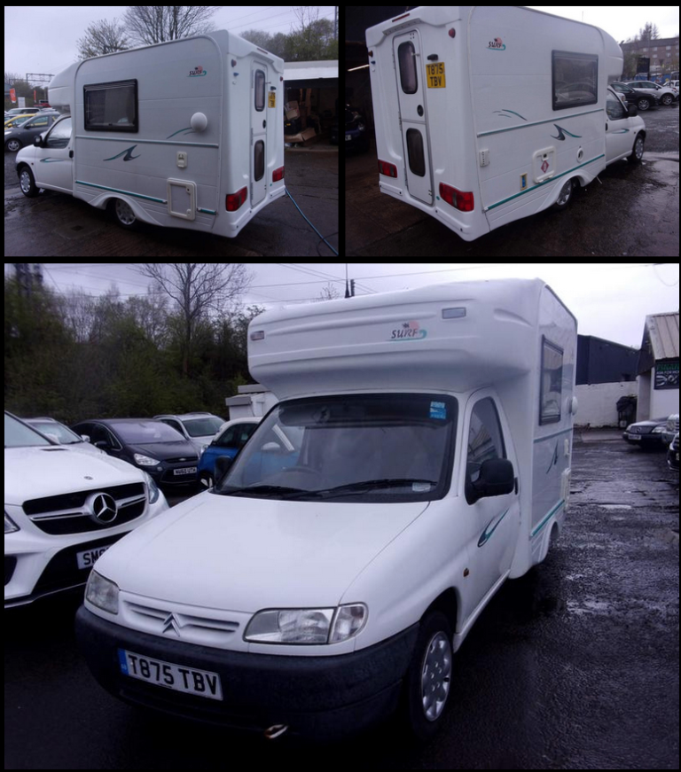 Citroen BERLINGO new venture surf motorhome for sale