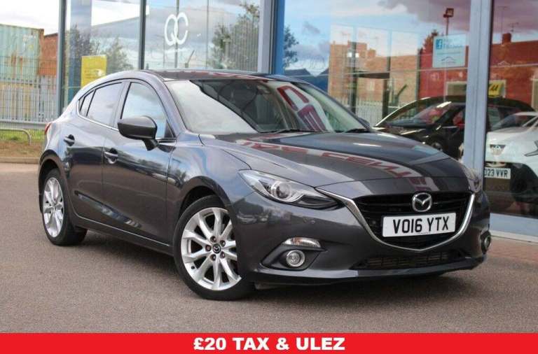 2016 16 MAZDA MAZDA3 2.2 SKYACTIV-D SPORT NAV HATCHBACK 5DR DIESEL MANUAL EURO 6
