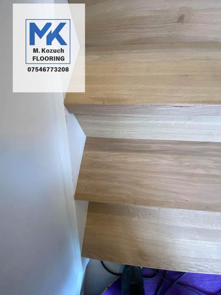Solid Oak stairs cladding kit systems