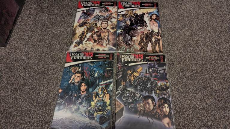 Transformers Movie Adaptation Complete Story Comics