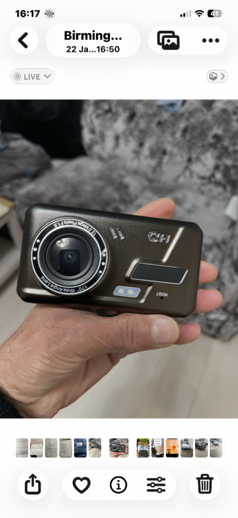 Dash cam front &rear