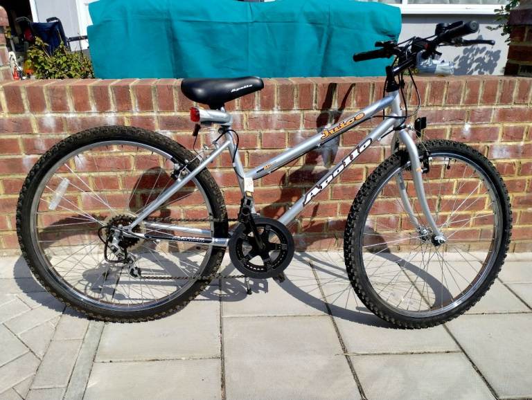 Ladies Apollo Juice 16" bike, with lights, alarm and kickstand