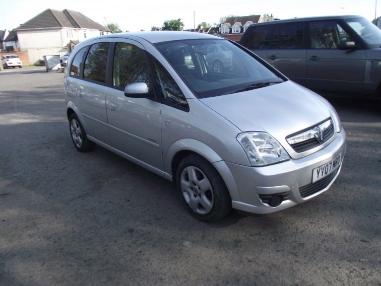 2007 Vauxhall Meriva 1.6i 16v Energy MPV 5d 1598cc  MPV Petrol Manual