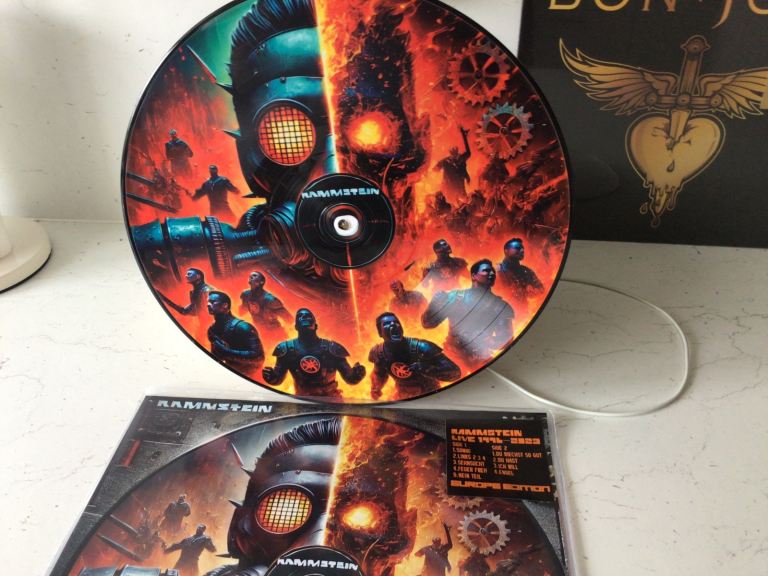 RAMMSTEIN LIVE 1996 2023 EUROPE EDITION PICTURE DISC 