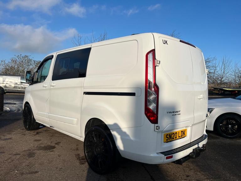 2020 Ford Transit Custom 2.0 300 EcoBlue Limited Crew Van Auto L1 H1 Euro 6 (s/s) 5dr (6 Seat) PA...