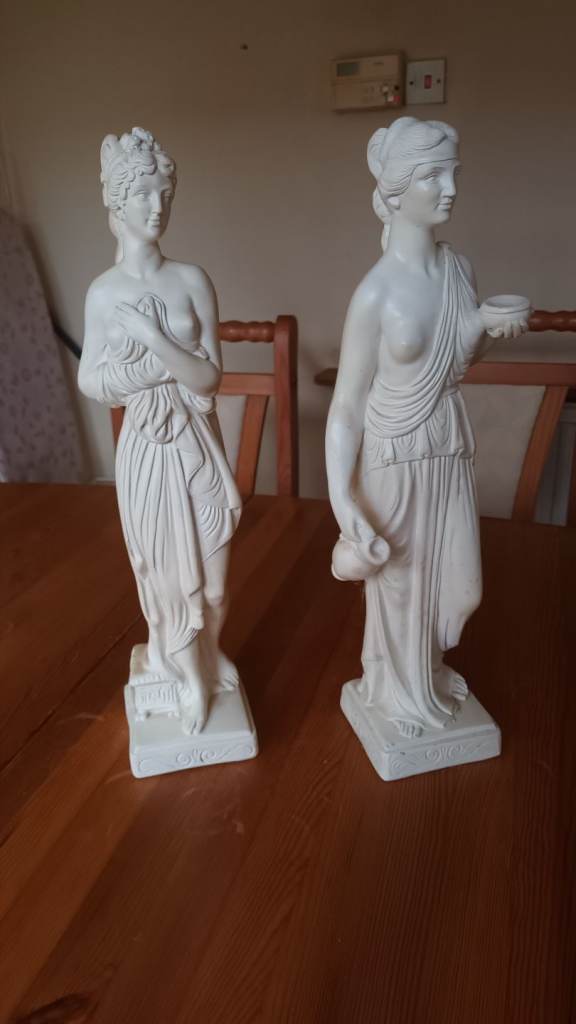 Greco Roman style figurines