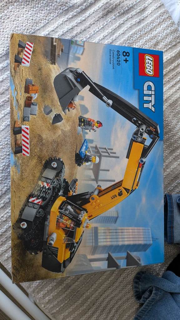 Lego 60420 City Digger Excavator Brand New Retired 