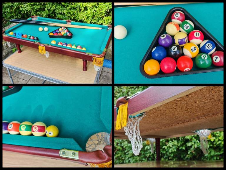 Small Pool Snooker Table – Great Fun for All Ages