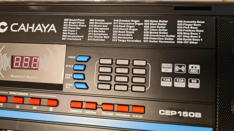 CAHAYA 61 Key Keyboard Piano