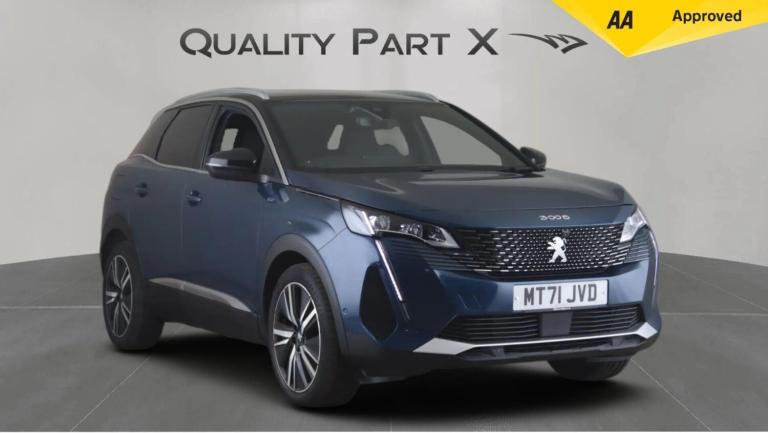 2021 Peugeot 3008 1.6 PureTech GT Premium EAT Euro 6 (s/s) 5dr HATCHBACK Petrol Automatic