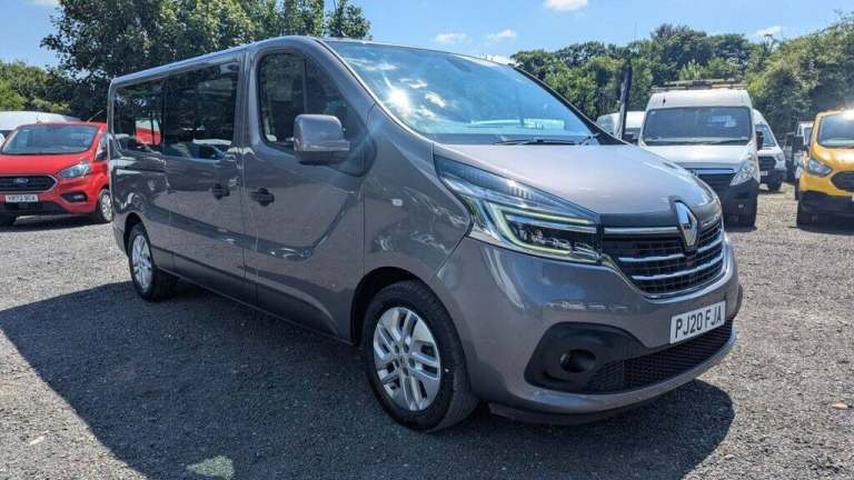 2020 Renault Trafic Minibus LWB Sport Nav EDC Automatic DCi 170 PS 9 Seat L2 With Air Condition M...