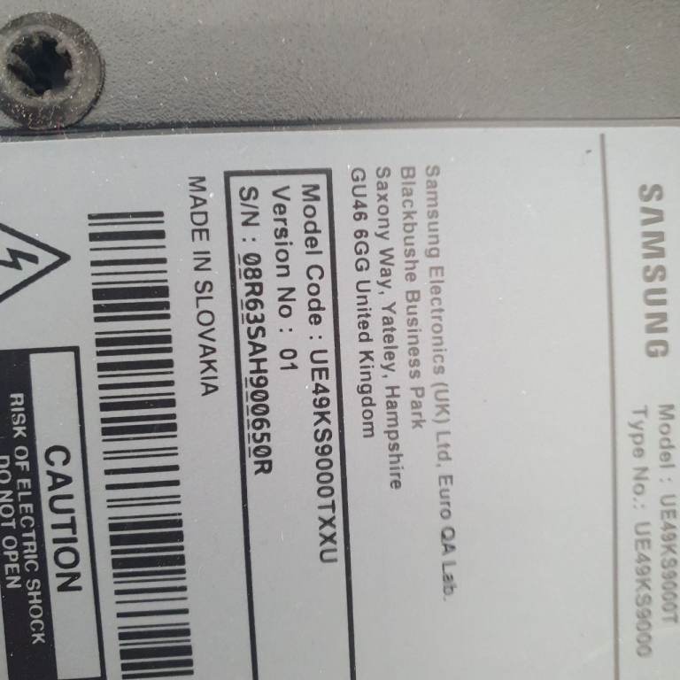 Samsung TV spares or repair