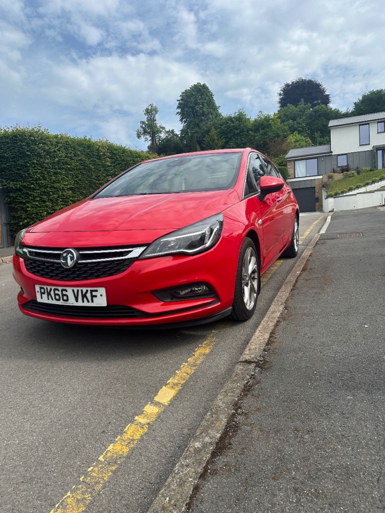 Vauxhall, ASTRA, Hatchback, 2016, Manual, 1598 (cc), 5 doors