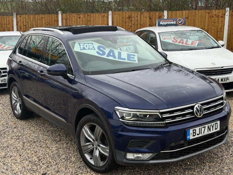 2017 Volkswagen Tiguan 2.0 TDI BlueMotion Tech SEL 4Motion Euro 6 (s/s) 5dr ESTATE Diesel Manual