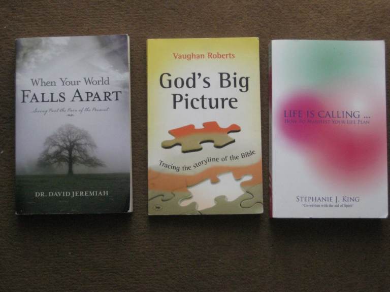 Three Faith and Spiritual Guidance Paperbacks: 3 for £2.00