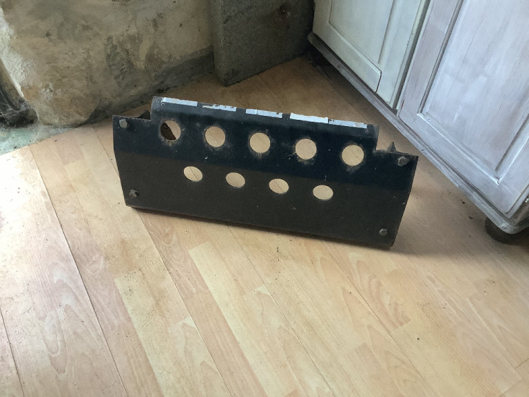 Classic Landrover Defender steering guard