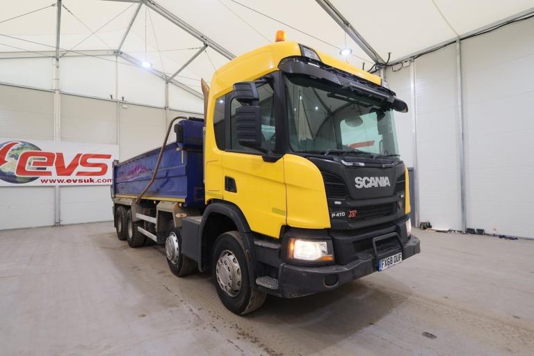 2018 (68 PLATE) Scania P410 8x4 Euro 6 Tippers