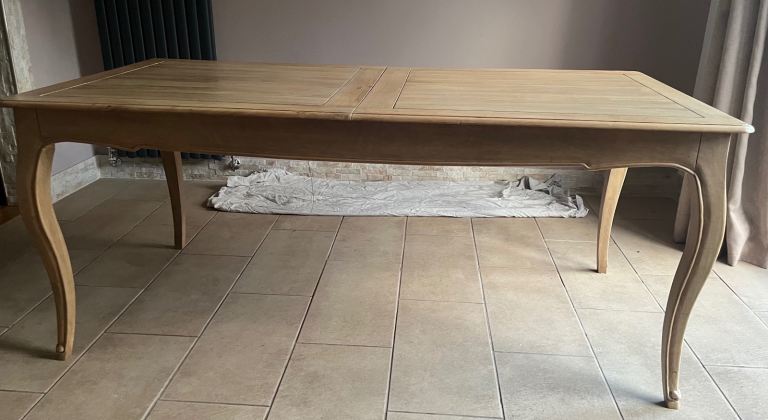 Dunelm mango wood dining table , 