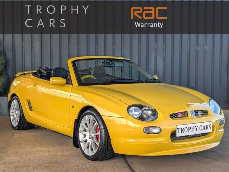 MGF TROPHY 160-VERY LOW MILES-16K-NEW HEADGASKET-NEW CAMBELT -1YR MOT
