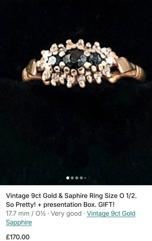 Selection of 9ct Gold Jewellery for Sale 