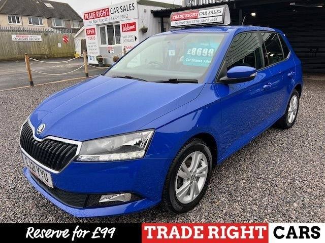 2021 Skoda Fabia 1.0 MPi SE 5dr - ONE OWNER Hatchback Petrol Manual