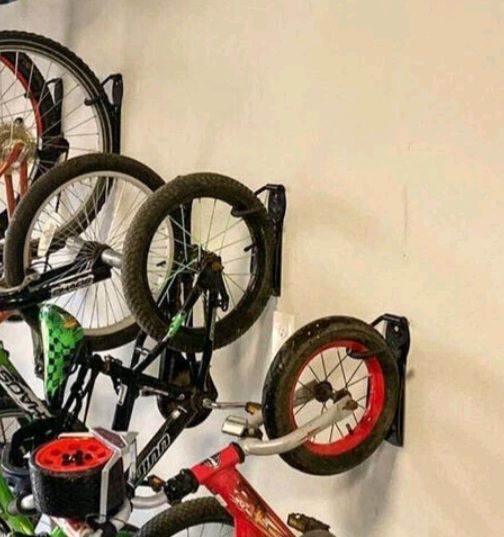 New Bike Wall Mount Hangers - Set of 4