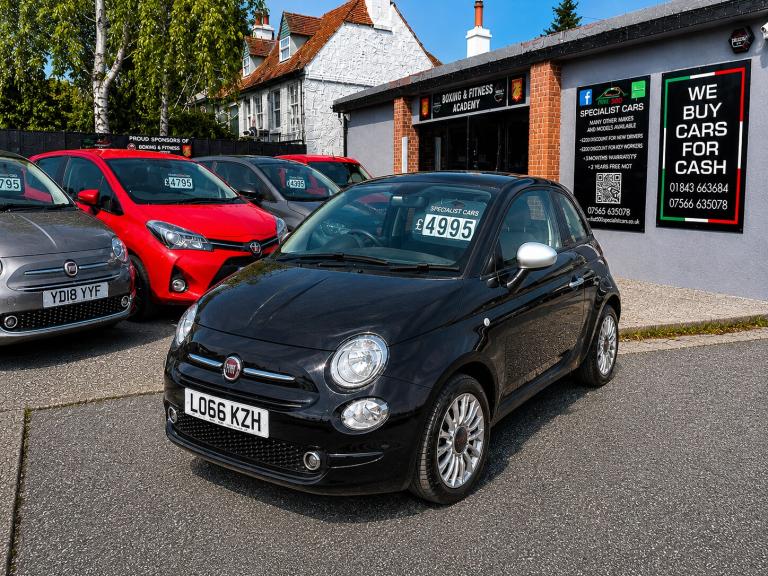 2016 Fiat 500 1.2 Pop Star 3dr HATCHBACK Petrol Manual