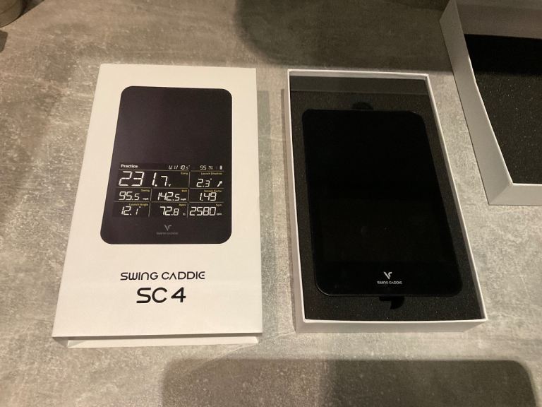 Swing Caddie SC4 Launch Monitor – As Good As New