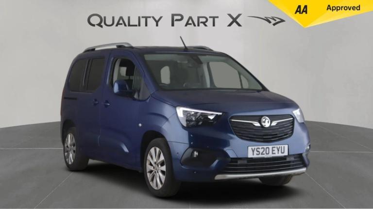 2020 Vauxhall Combo Life 1.2 Turbo Elite Auto Euro 6 (s/s) 5dr (7 Seat) MPV Petrol Automatic