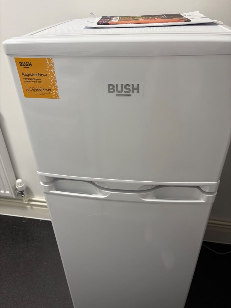 Bush Fridge Freezer – 2 Months Old, Like New, Fully Working