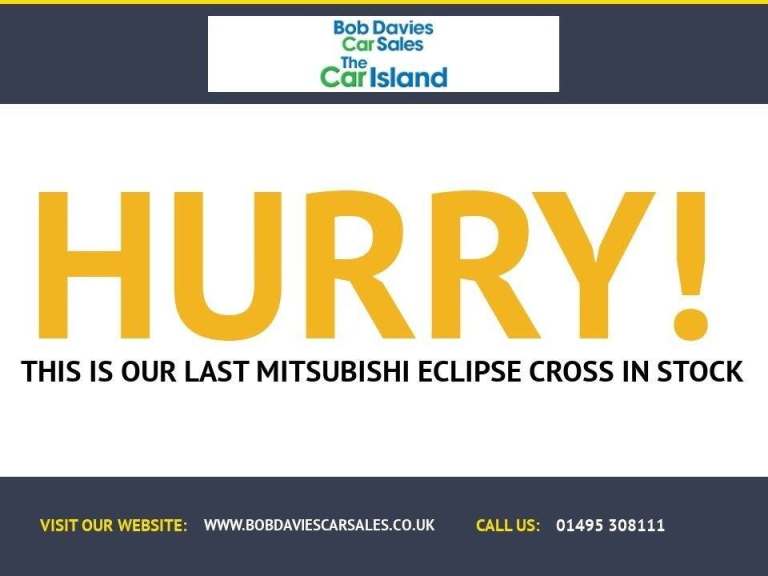 2018 18 MITSUBISHI ECLIPSE CROSS 1.5T 3 SUV 5DR PETROL CVT EURO 6 (S/S) (163 PS)
