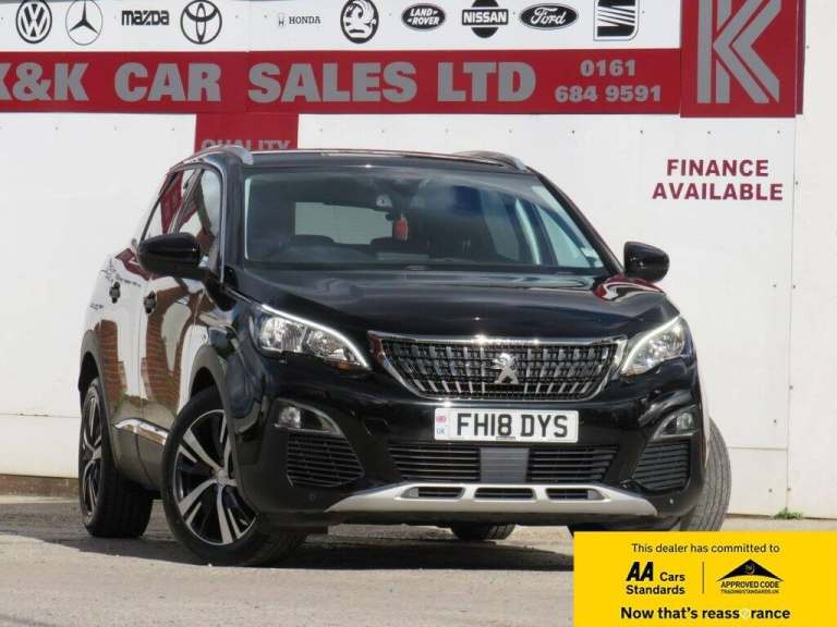2018 Peugeot 3008 1.2 Puretech Allure 5dr EAT6 HATCHBACK PETROL Automatic