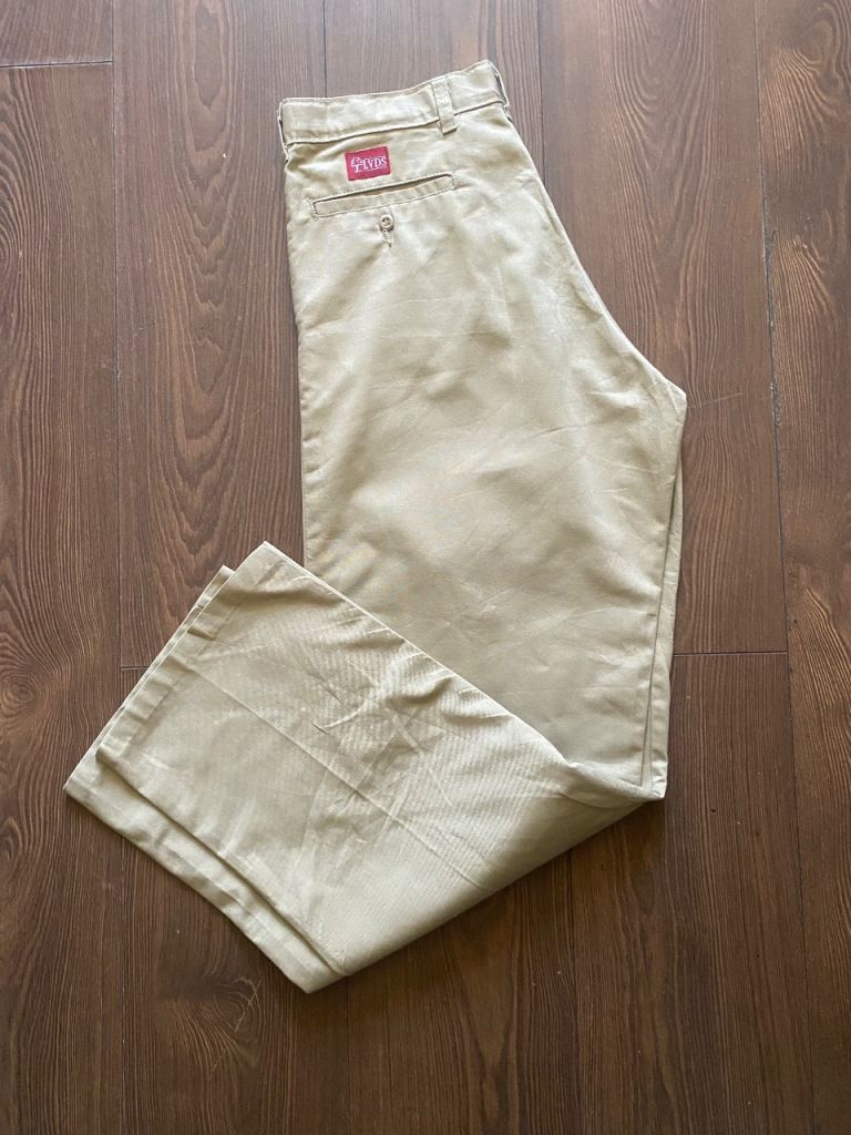 Dickies Work Trousers – Beige, Good Condition