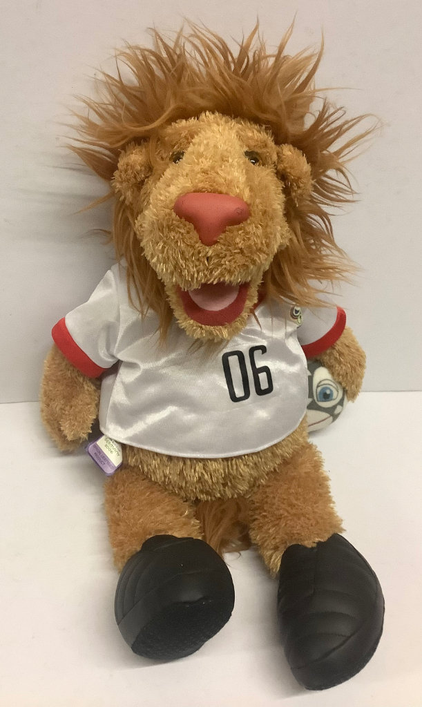 Goleo Plush Soft Lion Toy 2006 Germany World Cup Football Mascot
