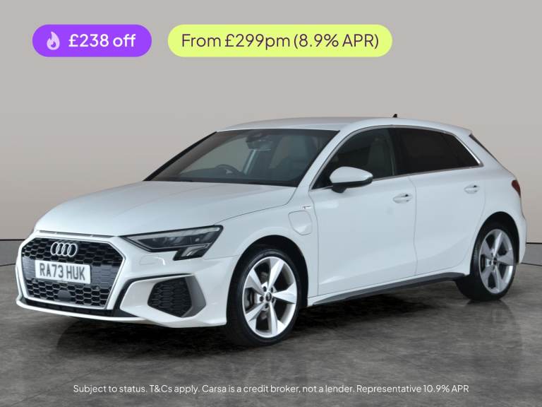 2024 Audi A3 40 TFSI e S Line 5dr S Tronic [17 inch Alloy] - BLUETOOTH - CRUISE - DRIVIN Hatchbac...