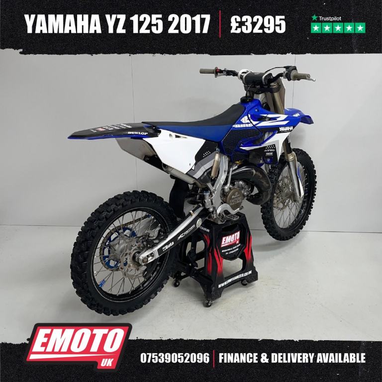 YAMAHA YZ 125 2017 Motocross Bike 125cc @EmotoUK - Finance Available