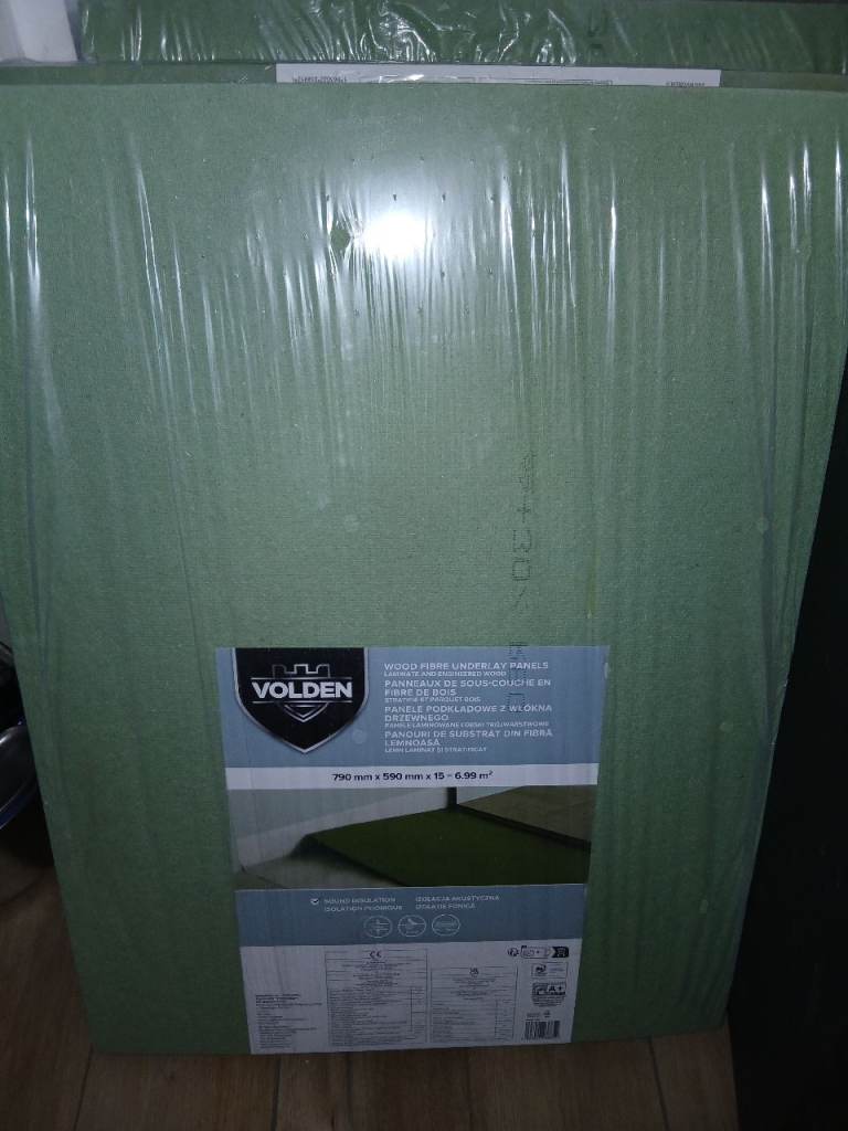 Brand new underlay 